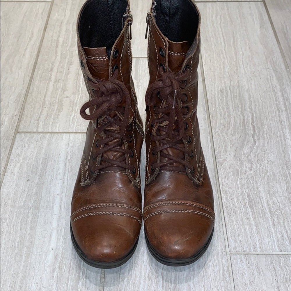 Steve Madden combat boots